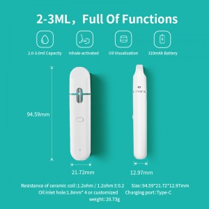 [BD40] Boshang 2-3ml Preheating All-In-One Disposable