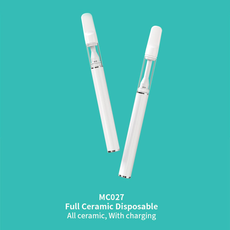 Disposable full ceramic with rechargeable