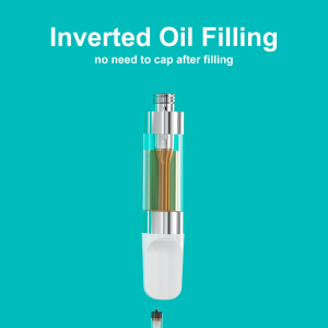 MC26 | BOSHANG 1ml No-capping 316L Stainless Steel Center Post Cartridge