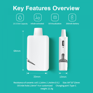 BD32 | BOSHANG Rechargeable All-In-One Disposable Device