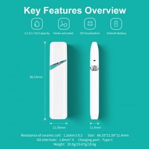 BD38 Mini | BOSHANG Small Size All-In-One Disposable