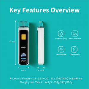 BD67 | BOSHANG Multi-Choice Customizable All-In-One Postless Disposable Device