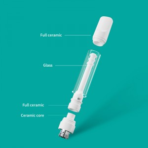 FC22 | BOSHANG Full Ceramic 510 Thread CBD/THC Oil Cartridge