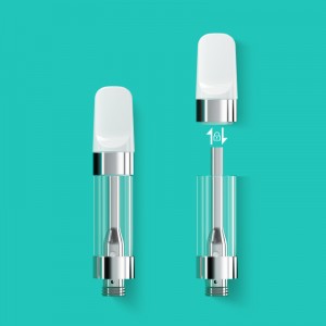 MC26 | BOSHANG 1ml No-capping 316L Stainless Steel Center Post Cartridge