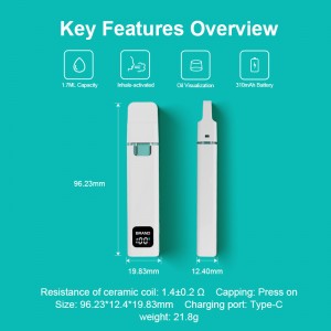BD29-F | BOSHANG Postless All-In-One Disposable with Smart Screen