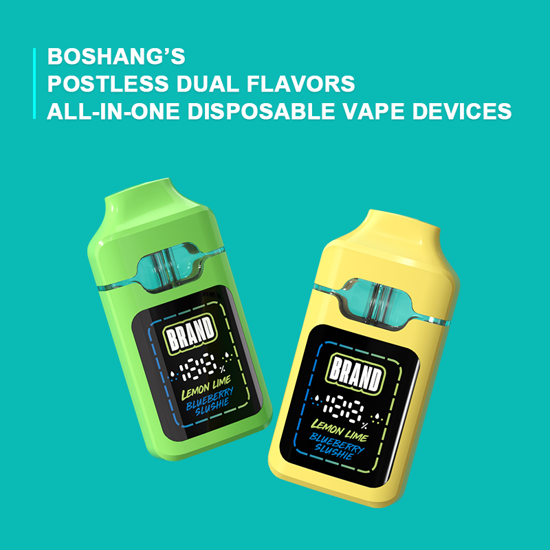 BOSHANG’s Postless Dual Flavors All-In-One Disposable Vape Devices
