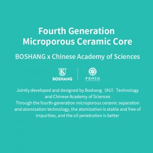 FC22 | BOSHANG Full Ceramic 510 Thread CBD/THC Oil Cartridge