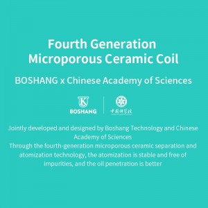 BD27 | BOSHANG Full Ceramic Disposable Vape Pen with Charging Port
