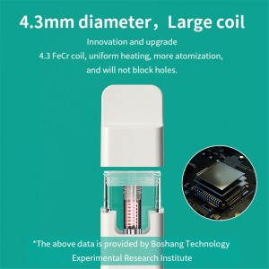 BD29 | BOSHANG Clog-Free Dual Airflow All-in-one Disposable Device