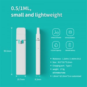 BD28 New | BOSHANG Dual Airflow All-in-one Disposable Device