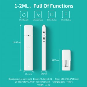 BD39 Pod | BOSHANG Rechargeable Disposable Pod