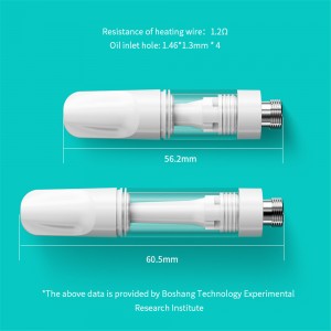FC37 | BOSHANG The full ceramic thc/cbd cartridge for thick oil