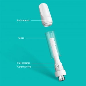 FC37 | BOSHANG The full ceramic thc/cbd cartridge for thick oil