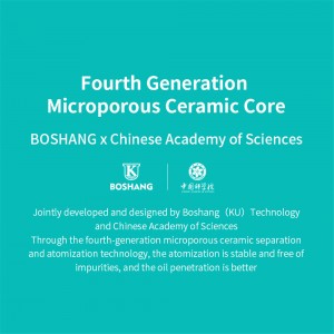 FC37 | BOSHANG The full ceramic thc/cbd cartridge for thick oil
